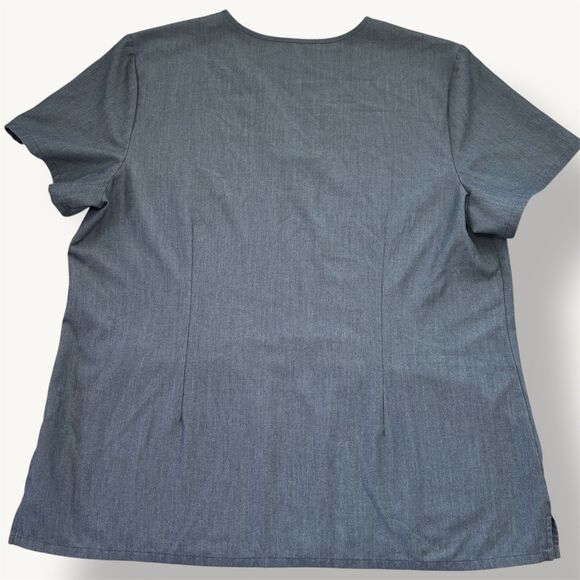 Figs Scrub Top Casma Three Pocket Scrub Shirt Women's Xl - Graphite - Picture 5 of 7